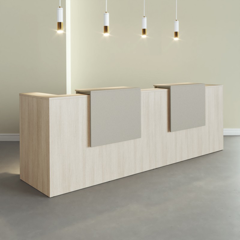 Pack Banque d'Accueil avec 2 Chaises Ergonomiques | Remise Spéciale