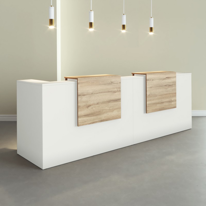 Pack Banque d'Accueil avec 2 Chaises Ergonomiques | Remise Spéciale