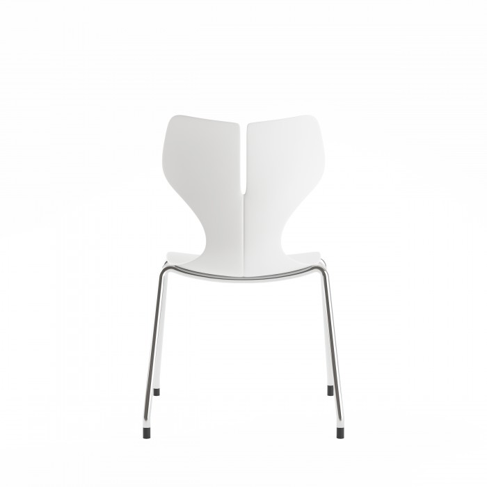 Chaise Sonia blanche