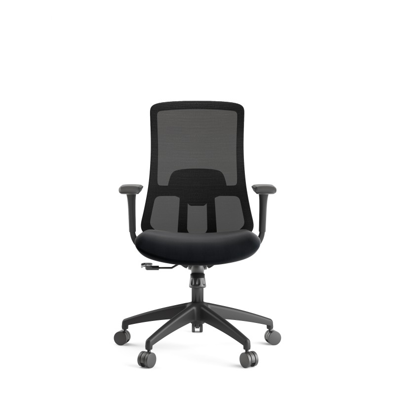 Chaise Sofia Black vue de face