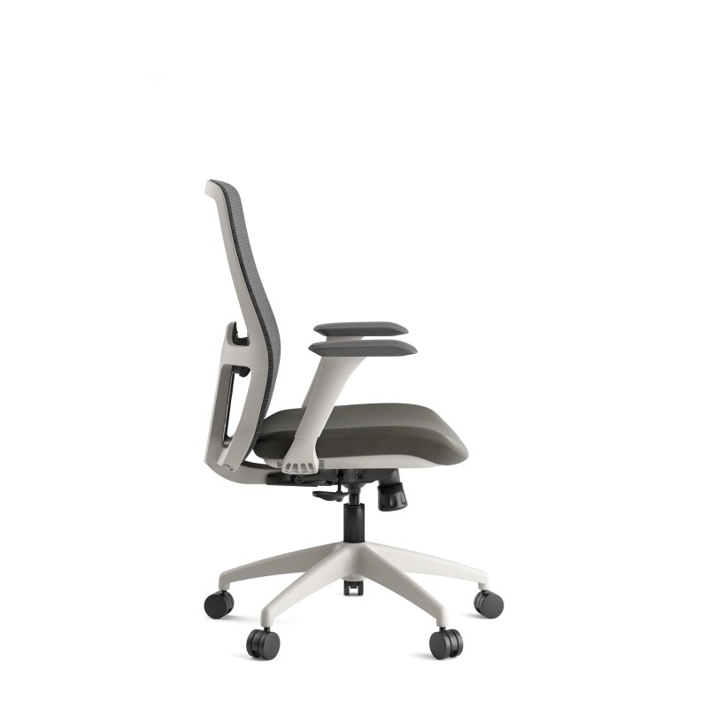 Chaise Sofia Grey vue latérale