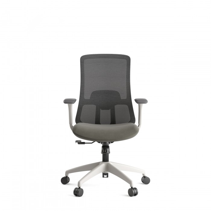 Chaise de bureau ergonomique Sofia Grey | Bikkom