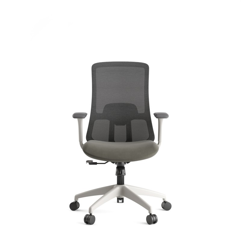 Chaise de bureau ergonomique Sofia Grey | Bikkom