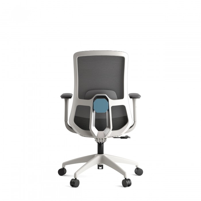 Chaise de bureau ergonomique Sofia Grey | Bikkom