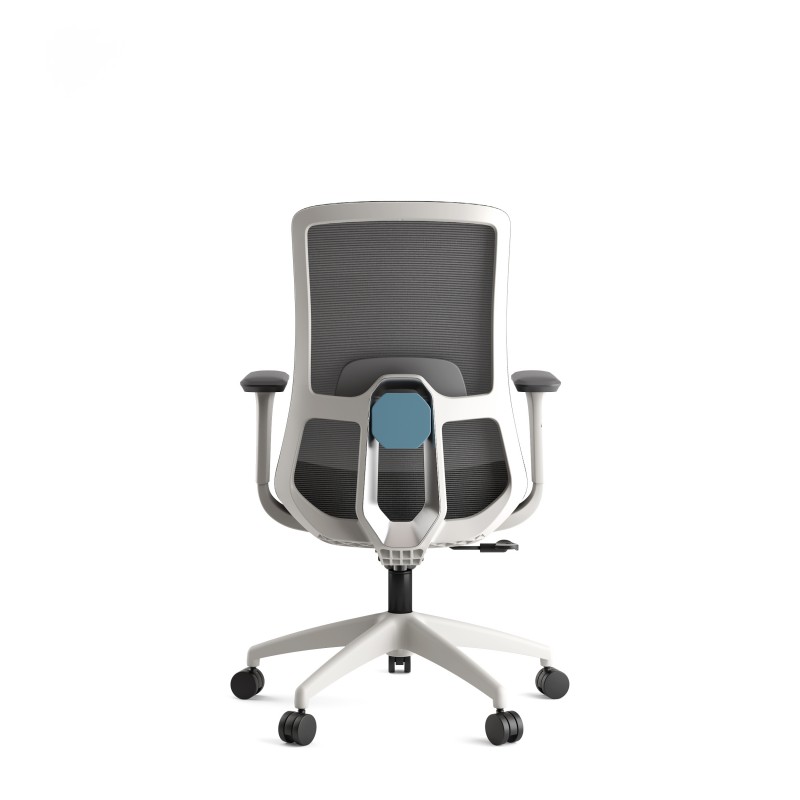 Chaise de bureau ergonomique Sofia Grey | Bikkom