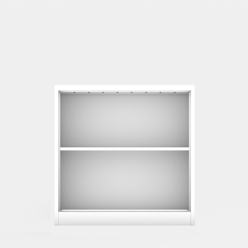 Étagère métallique Hera blanche 90 cm