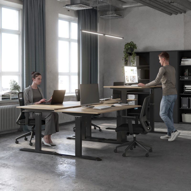 Zit-sta bureau Elevia - Bikkom