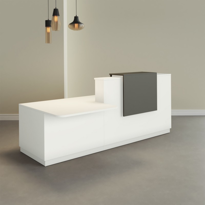 Pack Banque d'accueil PMR Duomo avec chaise et caisson| BIKKOM