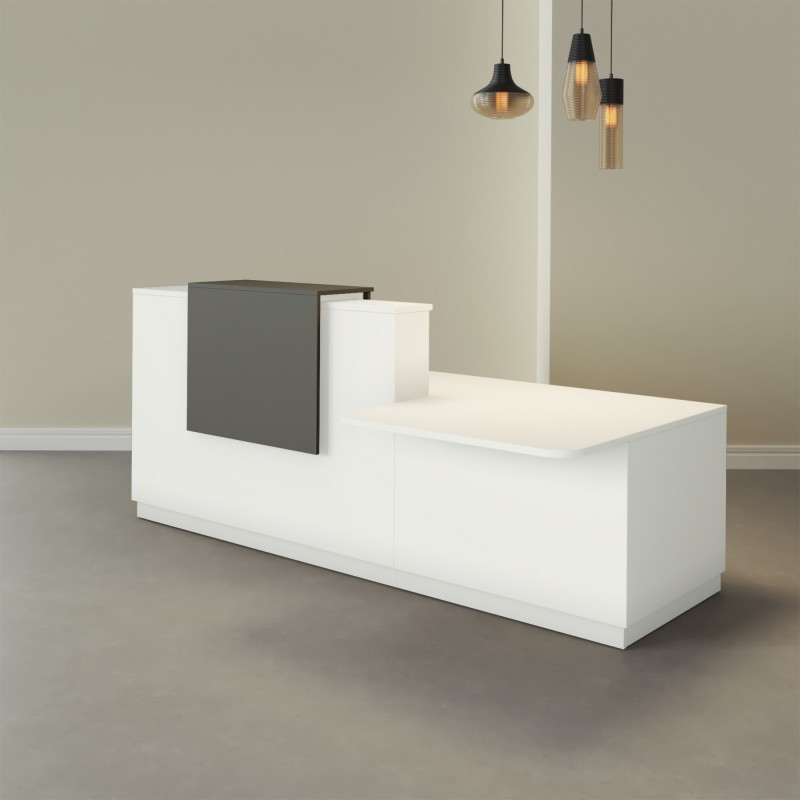 Pack Banque d'accueil PMR Duomo avec chaise et caisson| BIKKOM