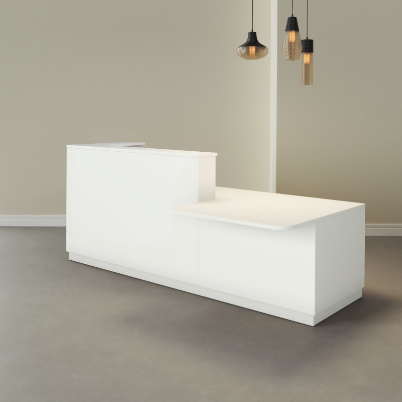 Pack Banque d'accueil PMR Duomo avec chaise et caisson| BIKKOM