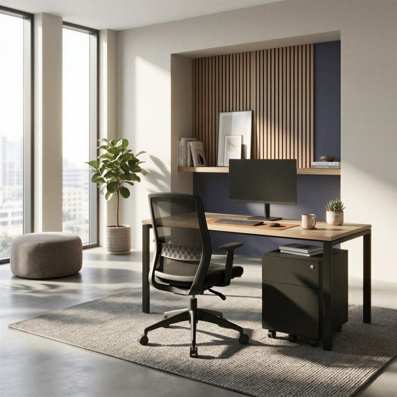 Chaise de bureau Gala Black - Bikkom