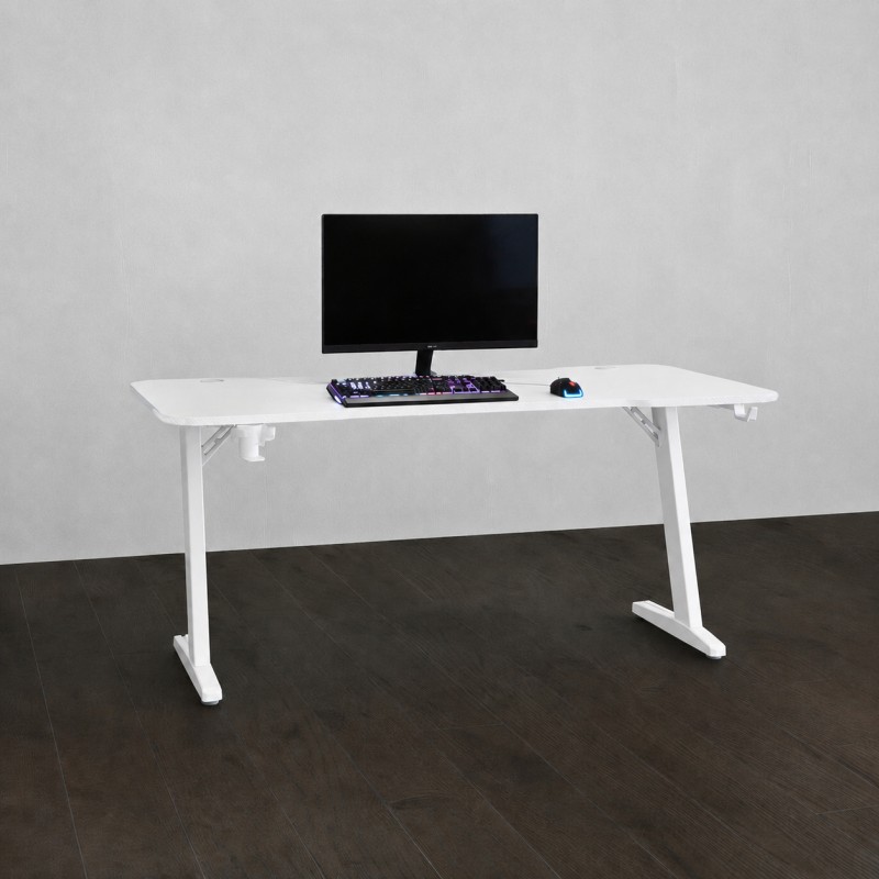 Bureau gaming blanc Nexa Z