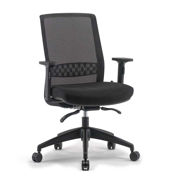 Ergonomische bureaustoel Gala Black - Bikkom