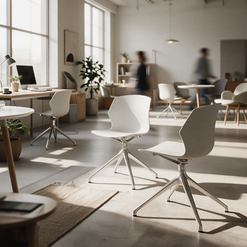 Kantoor met stoelen Natalia Piramidal