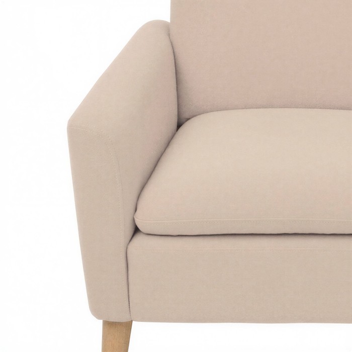 Canapé de bureau Lea sable coussin