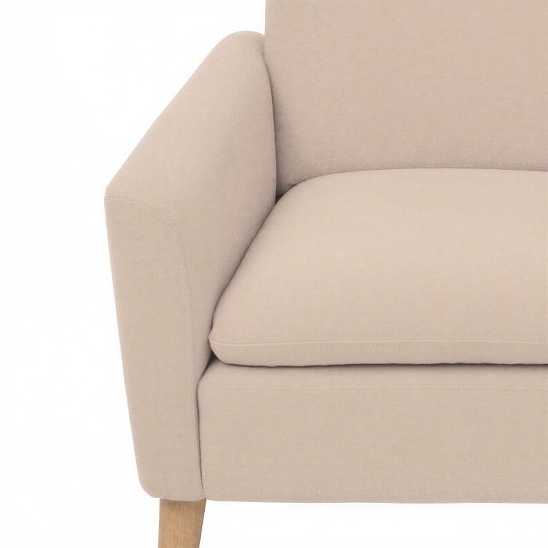 Canapé de bureau Lea sable coussin
