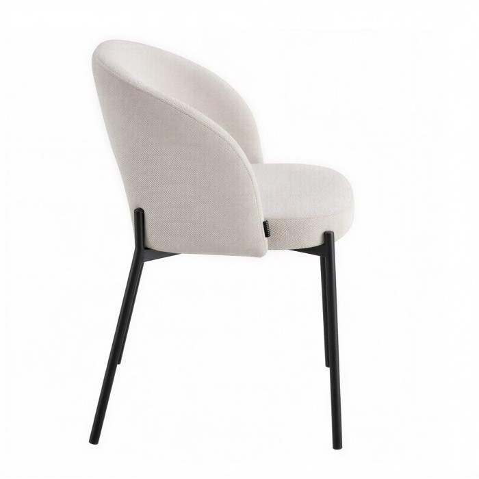 Chaise de réunion Lena sable côté