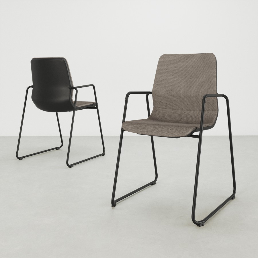 Daniela met Sledeframe en Armleuningen