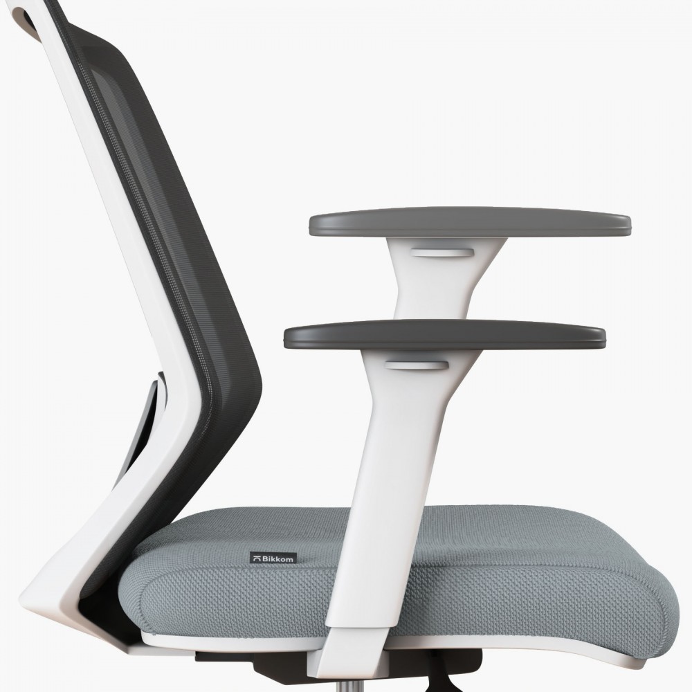 Ergonomische bureaustoel Vita White - Bikkom