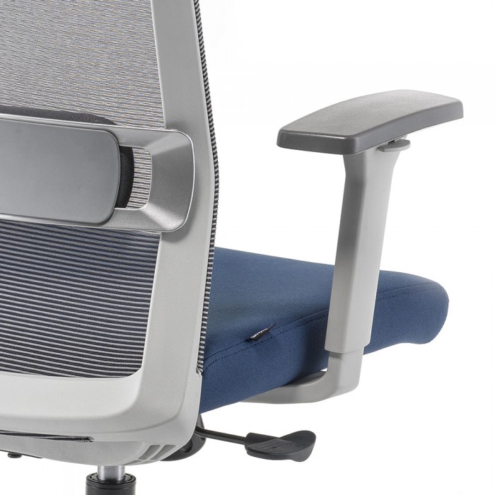 Chaise de bureau Becca Grey - Bikkom