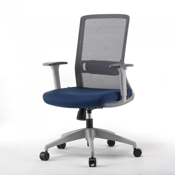 Chaise de bureau Becca Grey - Bikkom