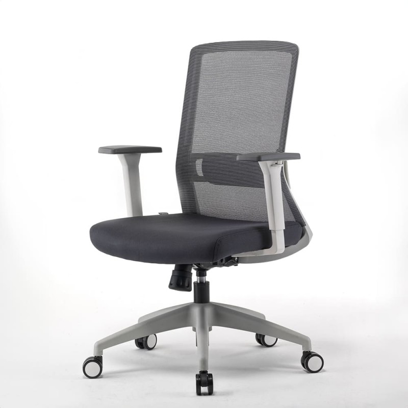 Chaise de bureau Becca Grey - Bikkom