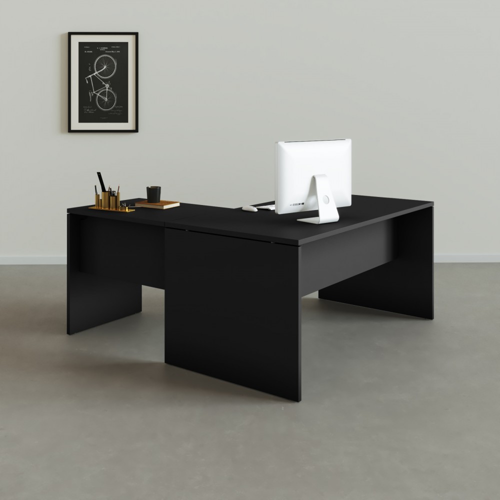 Table de bureau d'angle Tarnos - Bikkom