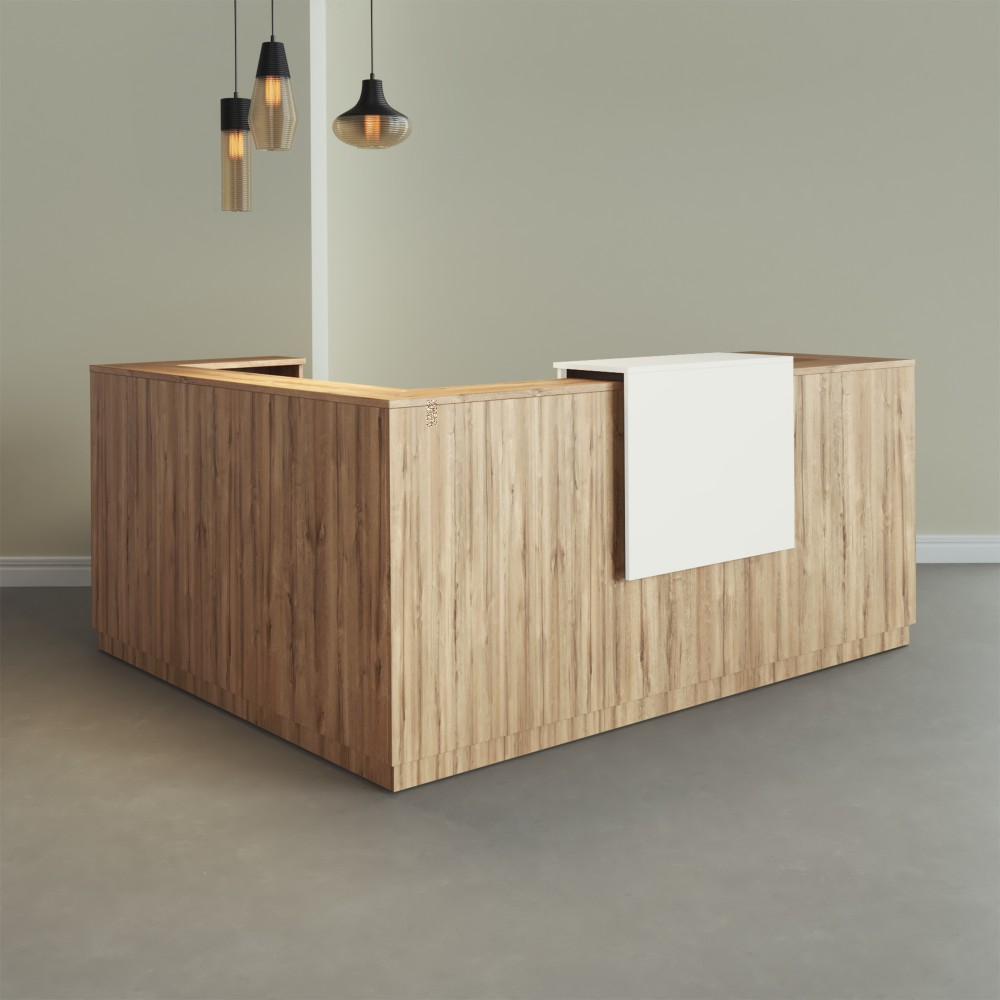 Receptiebalie in L-vorm Duomo  - Bikkom