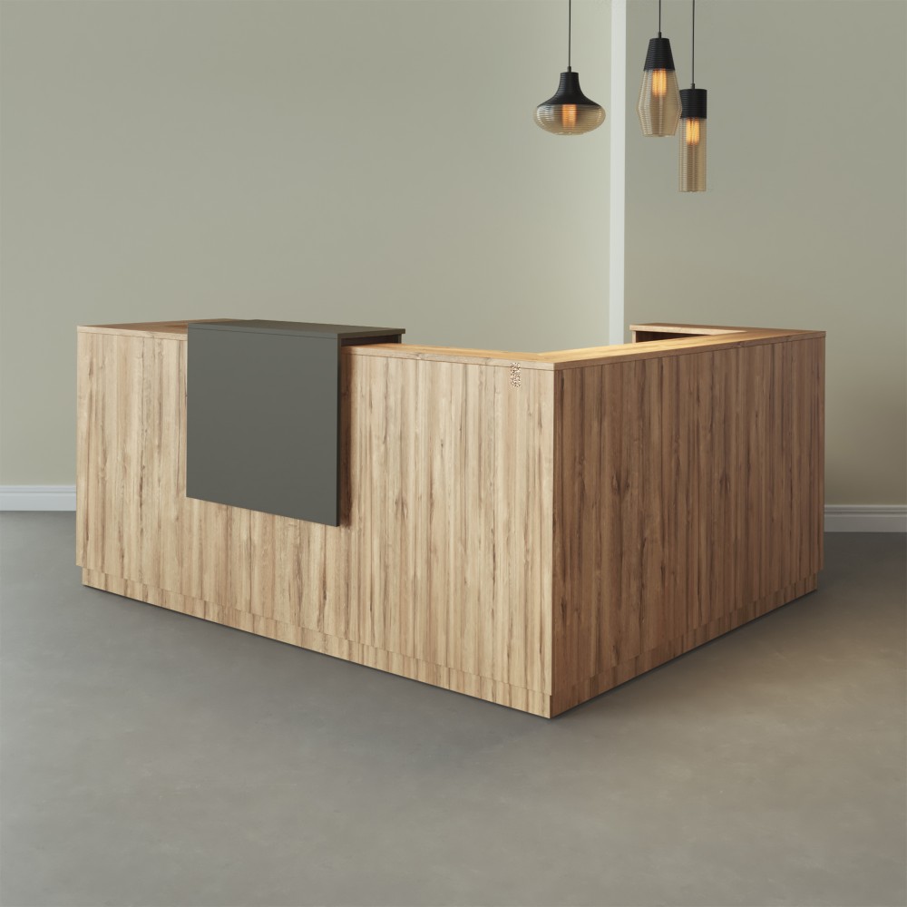 Receptiebalie in L-vorm Duomo  - Bikkom