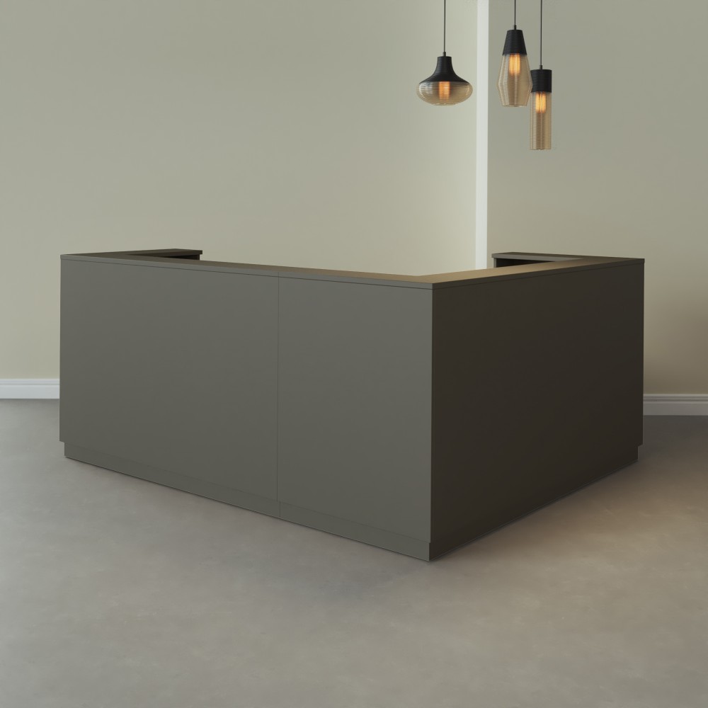 Receptiebalie in L-vorm Duomo  - Bikkom