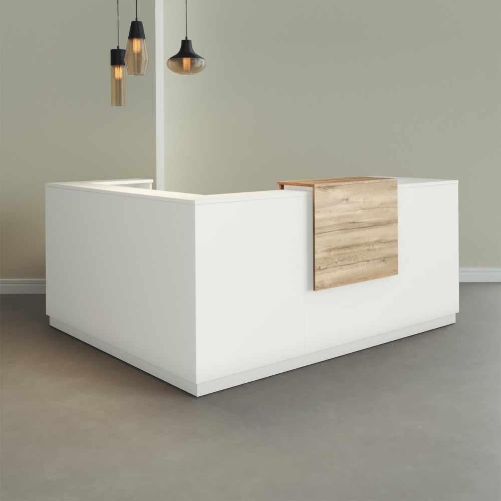 Receptiebalie in L-vorm Duomo  - Bikkom