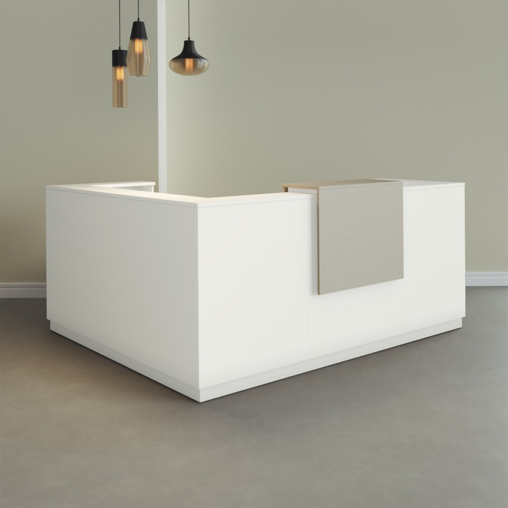 Receptiebalie in L-vorm Duomo  - Bikkom