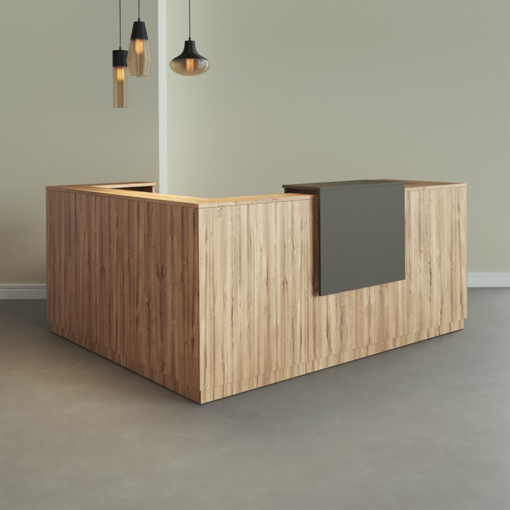 Receptiebalie in L-vorm Duomo  - Bikkom