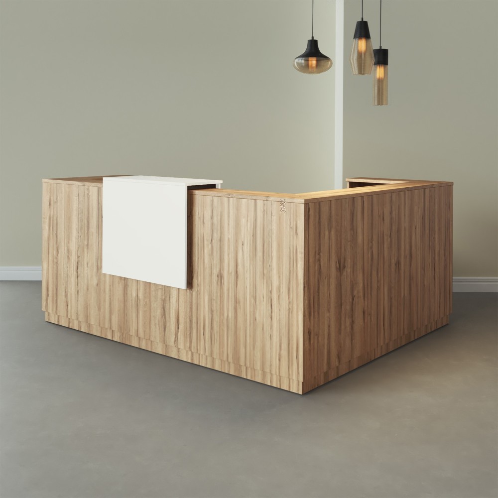 Receptiebalie in L-vorm Duomo  - Bikkom