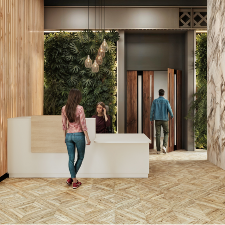 Banque d'Accueil PMR Duomo Chêne