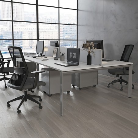 Classeur de bureau Milos avec tiroirs métalliques