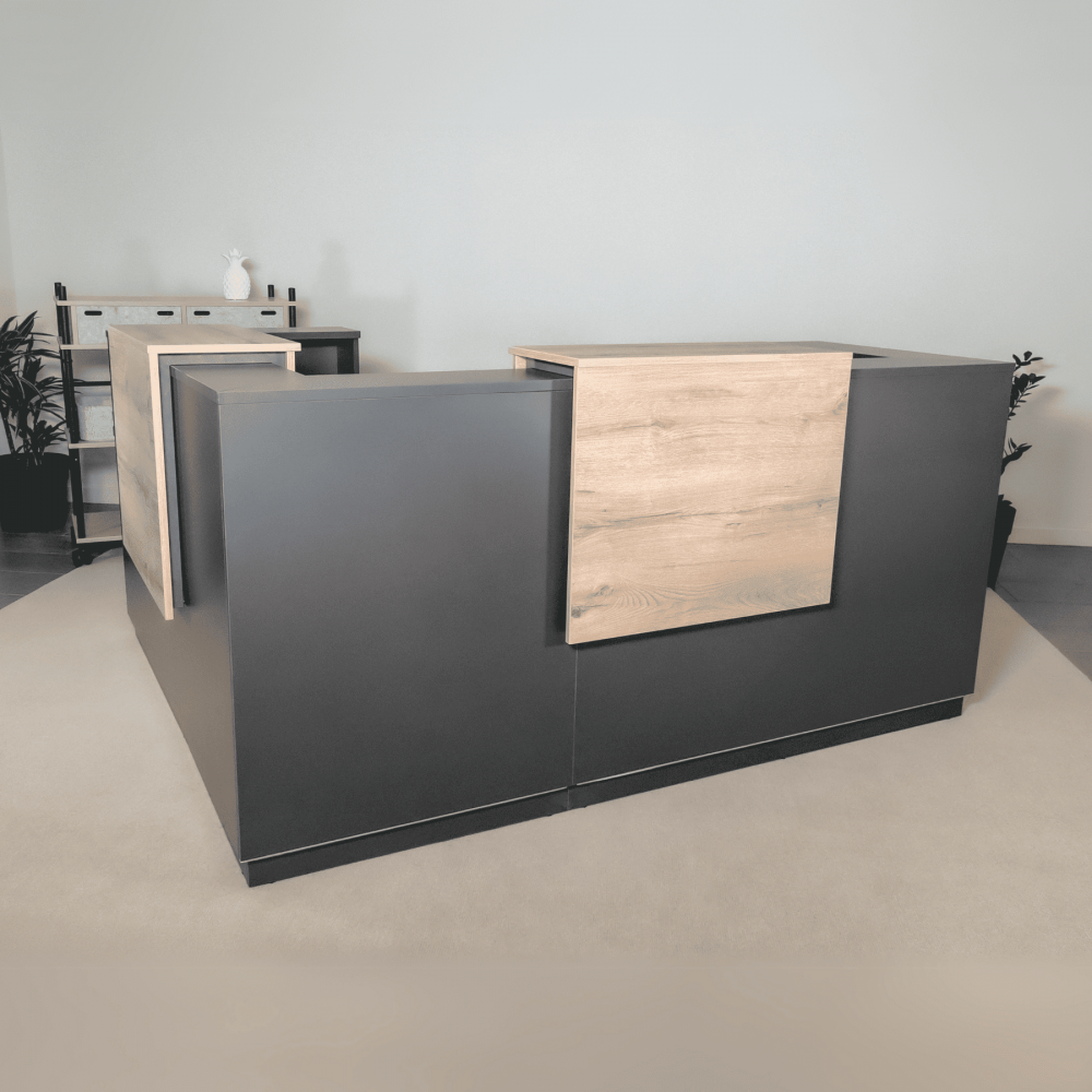 Receptiebalie in L-vorm Duomo  - Bikkom