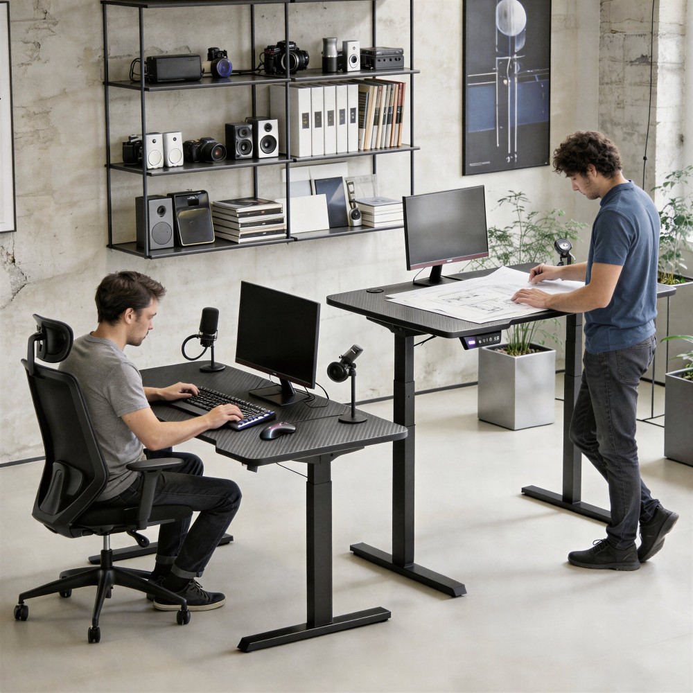 Bureau gaming avec hauteur réglable Aero