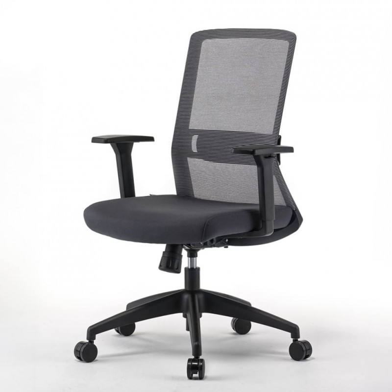 Chaise de bureau Becca Grey - Bikkom