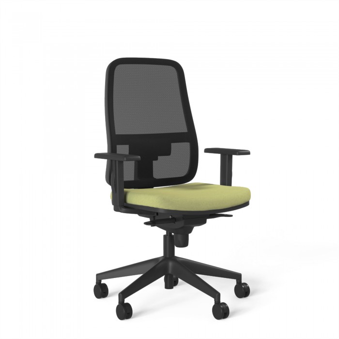 Ergonomische bureaustoel Lisa Noire - Bikkom
