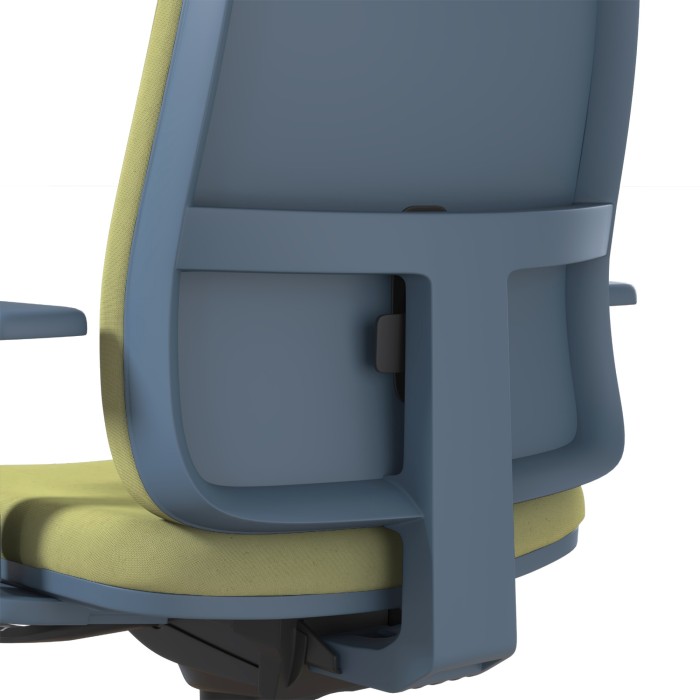 Ergonomische bureaustoel Lisa Gestoffeerd - Bikkom