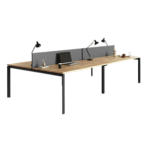 Tables de bureau multiplace