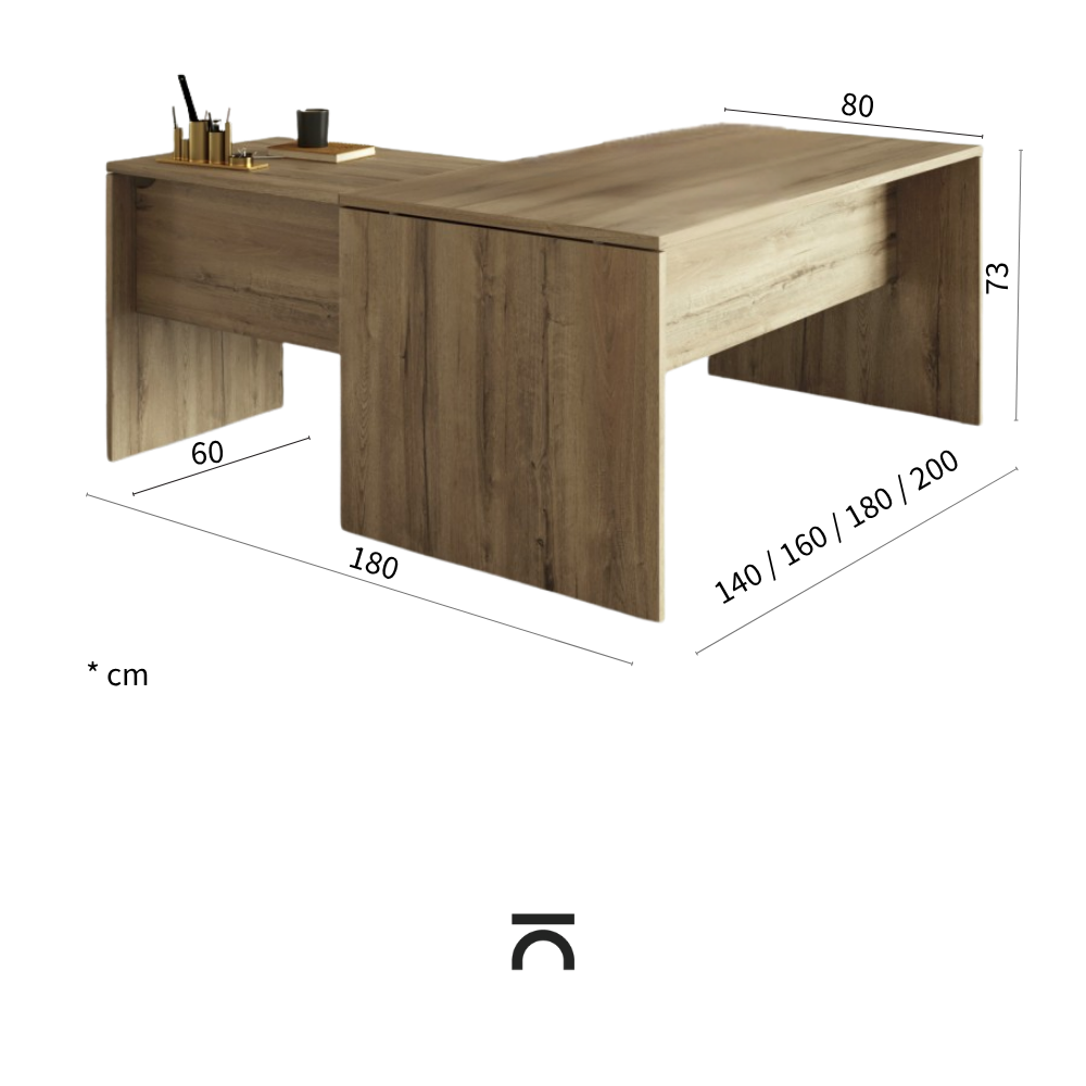 Dimension de la table Tarnos avec retour