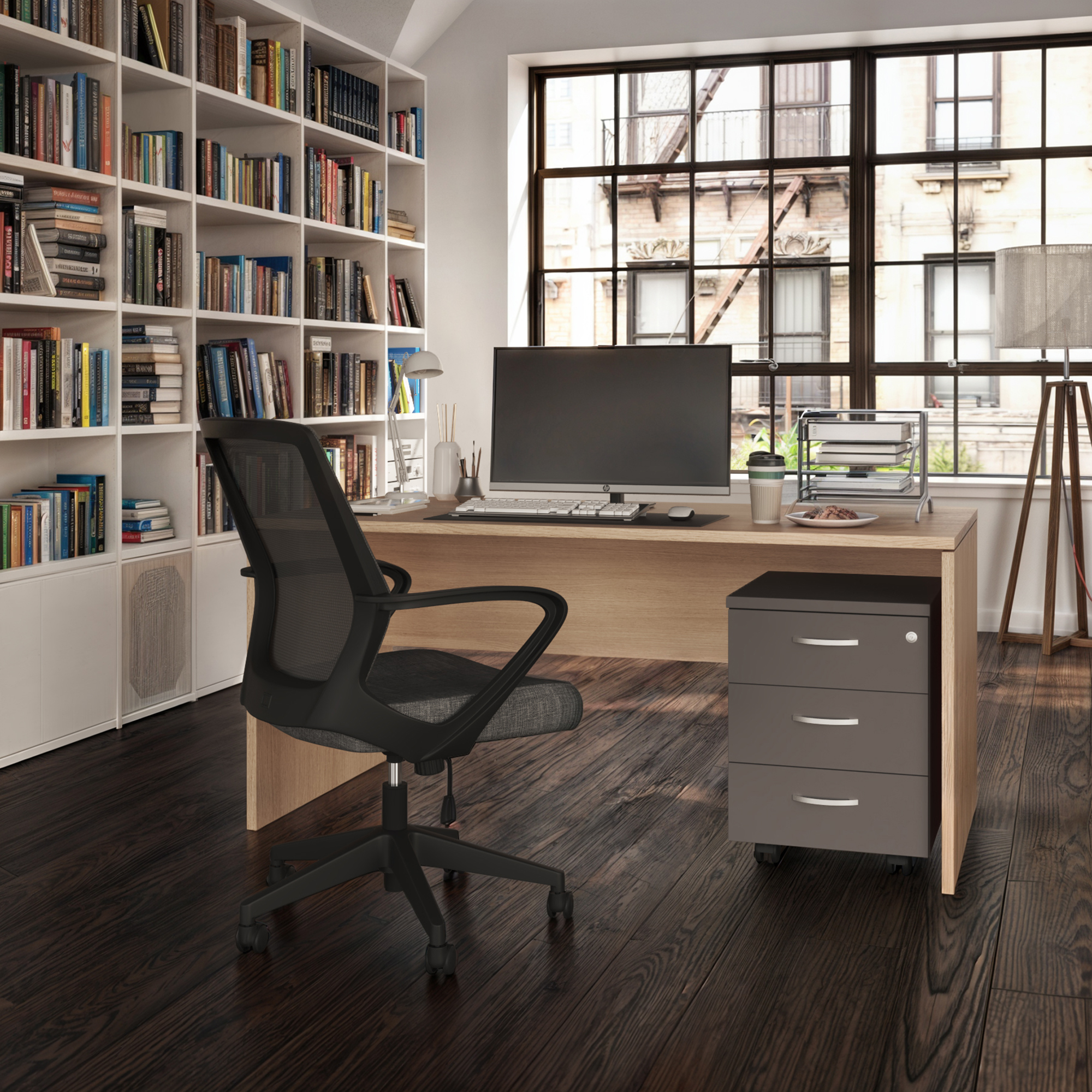 Pack Bureau Tarnos + Chaise + Caisson